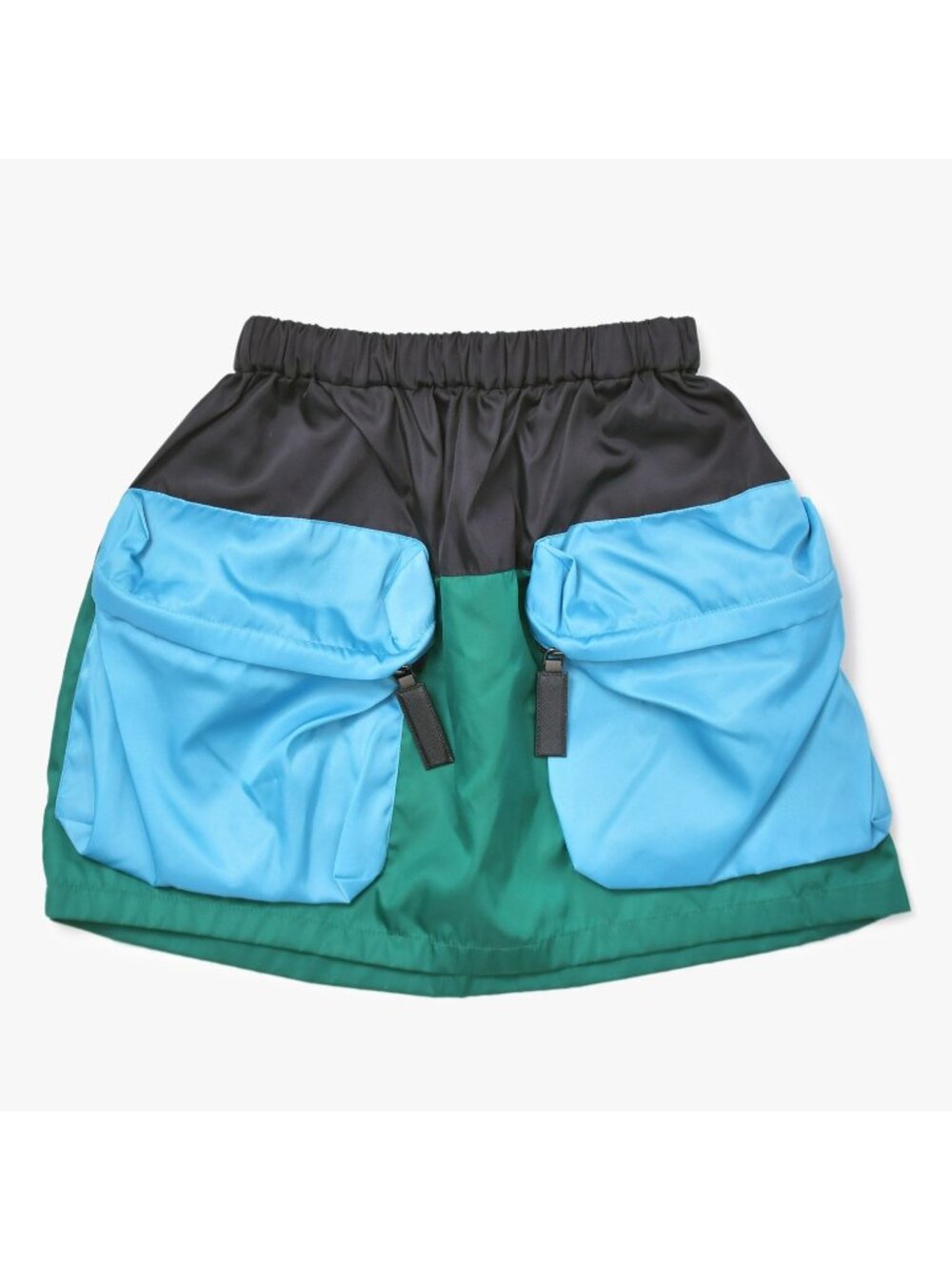 Prada Nylon Mini Skirt Multicolor